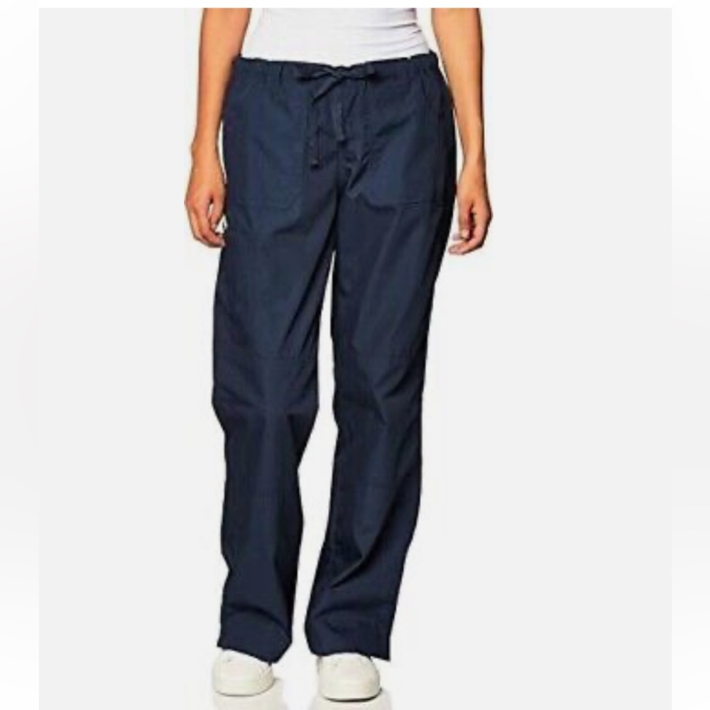LOFT Lou & Gray Navy Blue Straight Leg Ankle Pants, Size 12